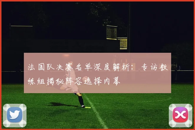 法国队决赛名单深度解析:专访教练组揭秘阵容选择内幕